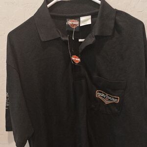 Vintage Harley-Davidson Mens Polo Shirt